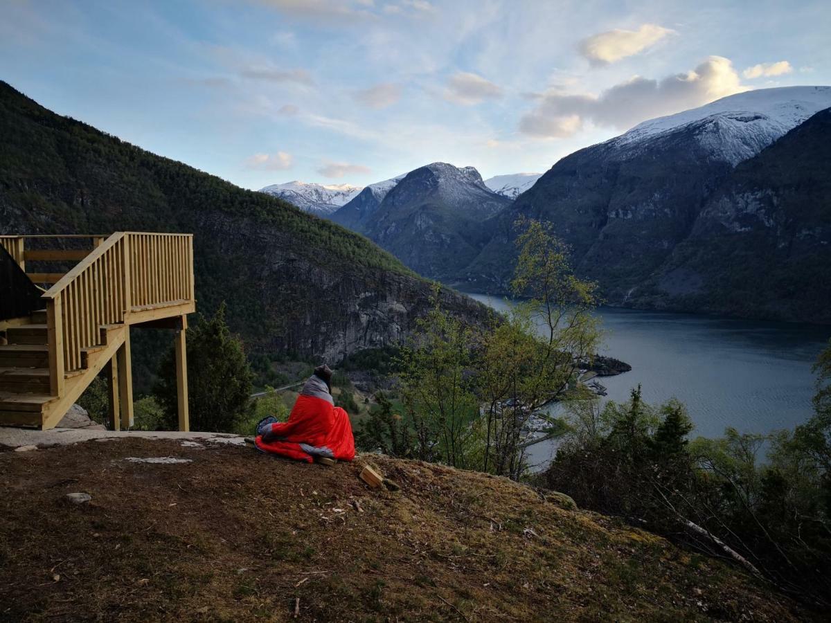 Winjum Cabin Aurland Stegastein Villa Exterior foto